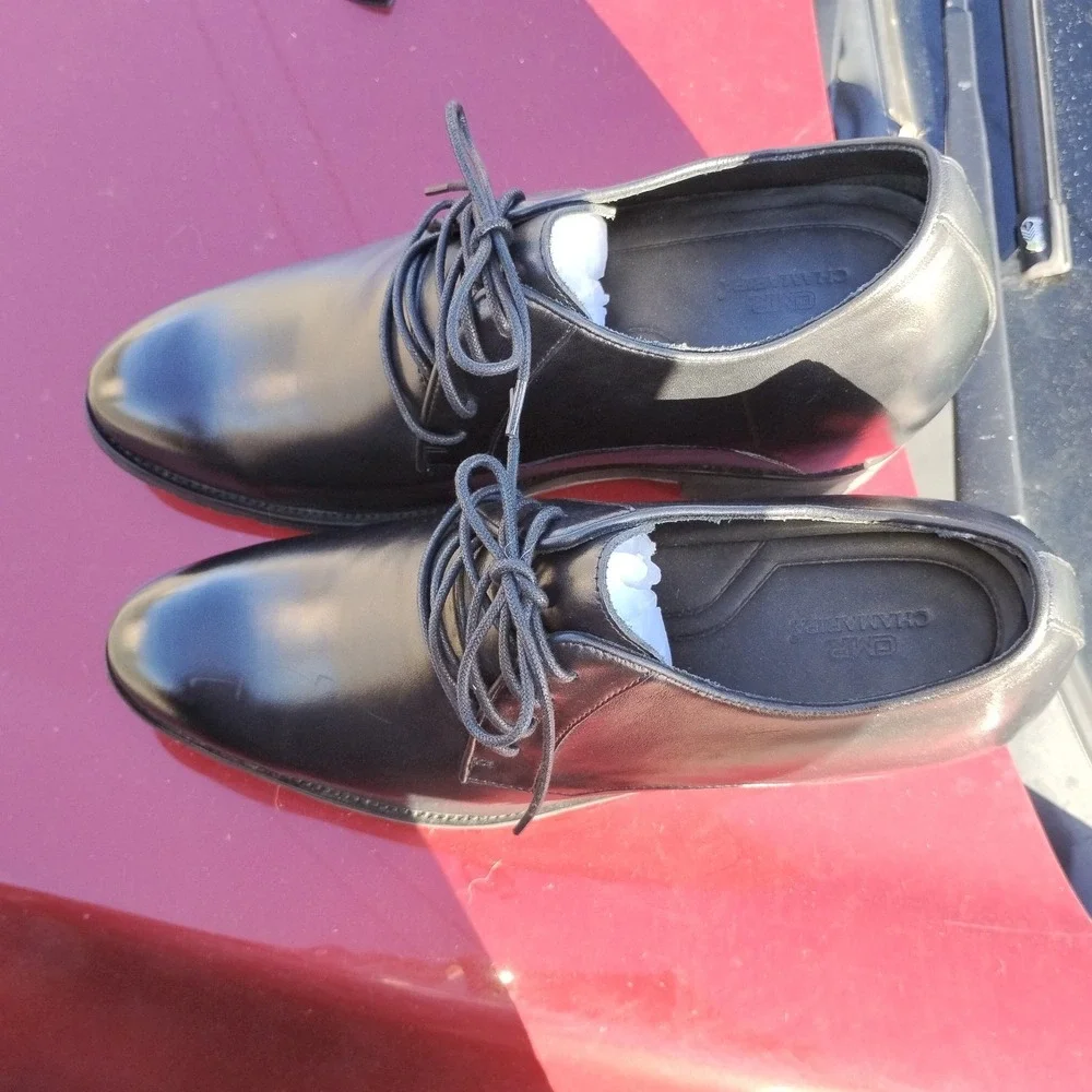US 9 EU 42 CHAMARIPA  Elevator Shoes‎ Mens Height Increase Black Dress Shoes NEW